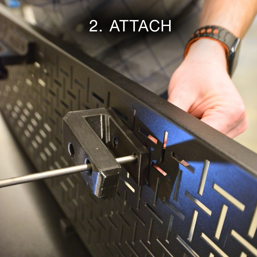 Step 02: Attach